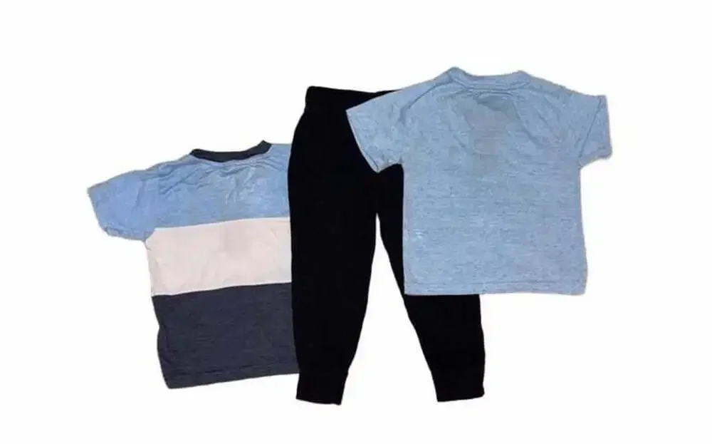 U.S. Polo Assn. Outfit Set Size 2T Blue Colorblock Henley Joggers